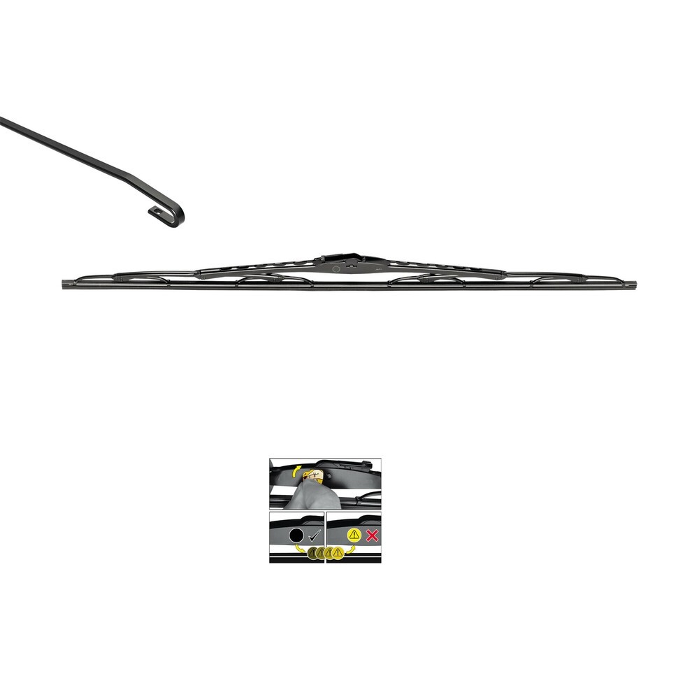 Valeo 119269 Spazzola Tergicristallo SWF - Montaggio Anteriore Per Renault Clio IV, Captur, Lada Xray