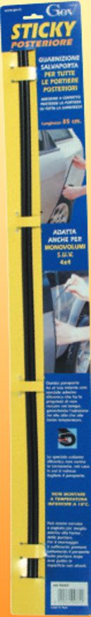 COPPIA PARAPORTA 85 CM NERO GEV 4862