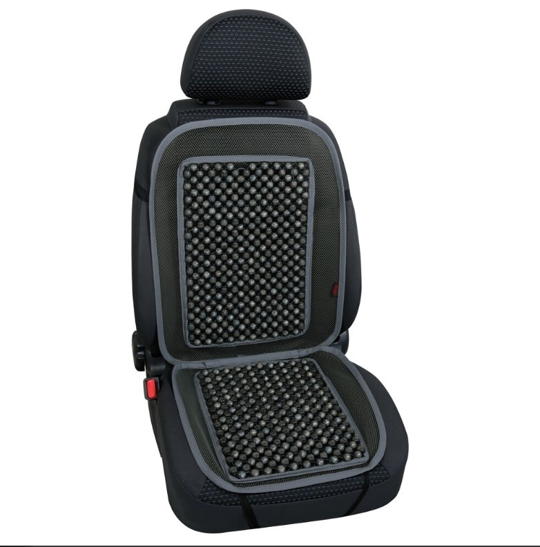 SCHIENALE COPRISEDILE ANTERIORE UNIVERSALE IN PALLINE DI LEGNO GRIGIO LAMPA 54318