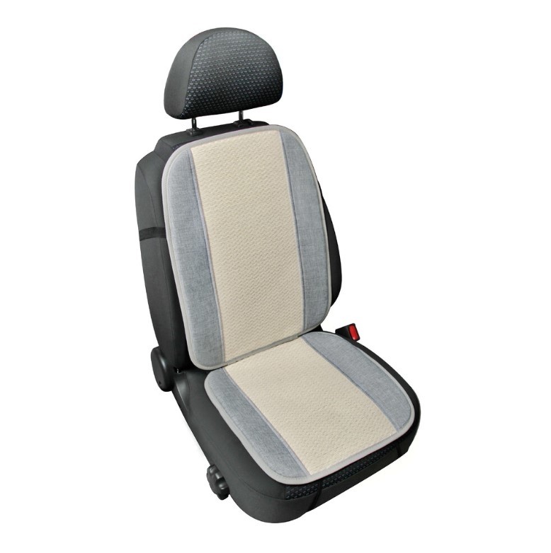 SCHIENALE COPRISEDILE ANTERIORE UNIVERSALE IN CARTA TESSILE E LINO GRIGIO CHIARO LAMPA 54524