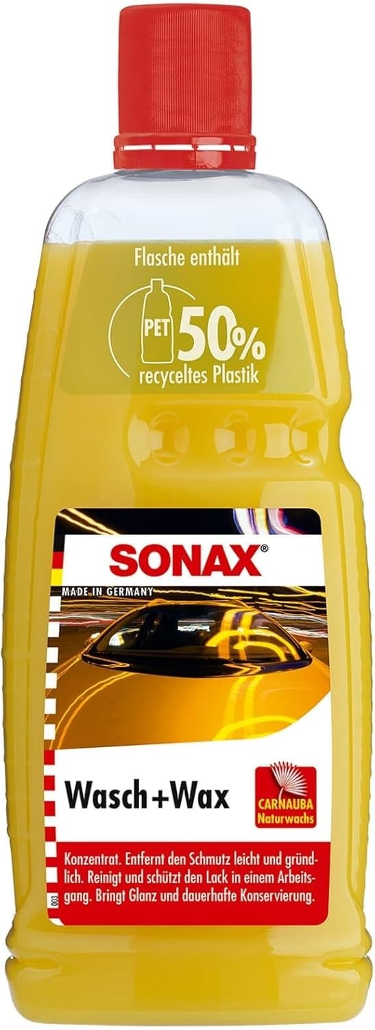 SHAMPOO E CERA CONCENTRATO PER AUTO 1 LT SONAX 700313341