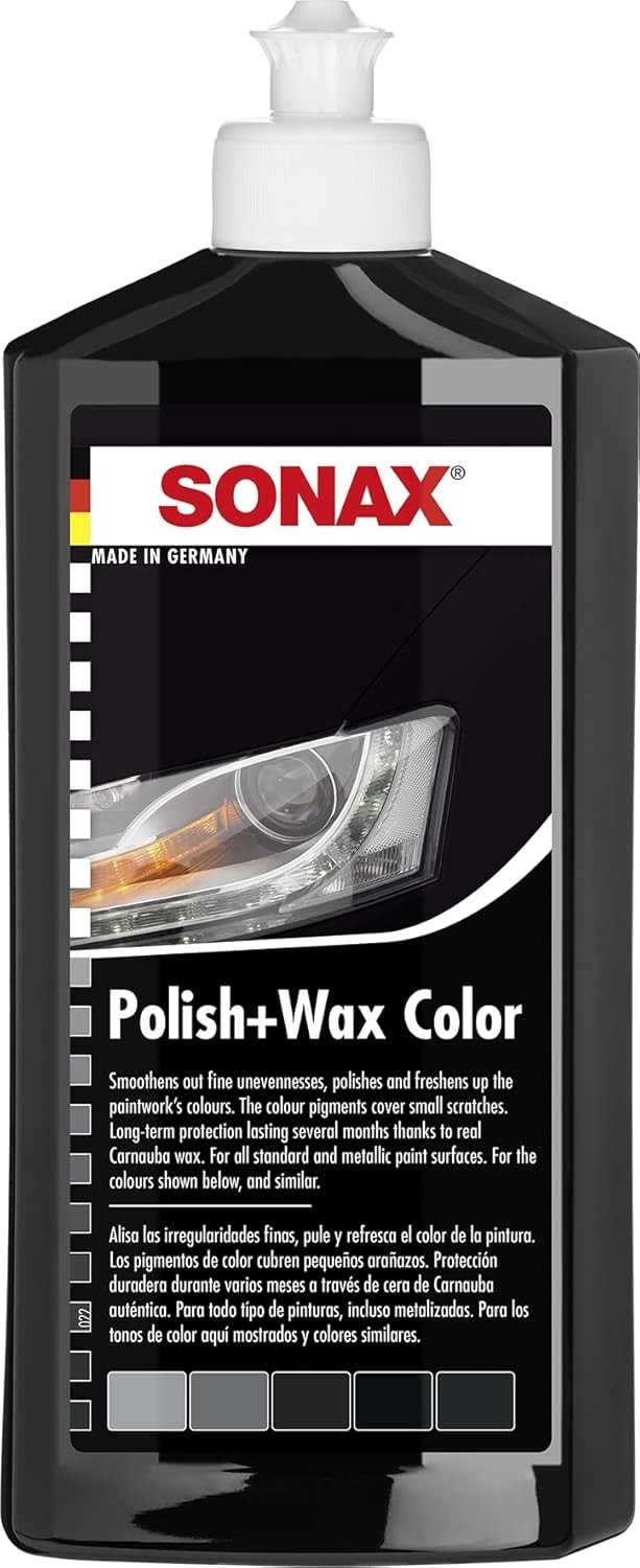 POLISH + CERA PER AUTO COLORE NERO 500 ML SONAX 700296100