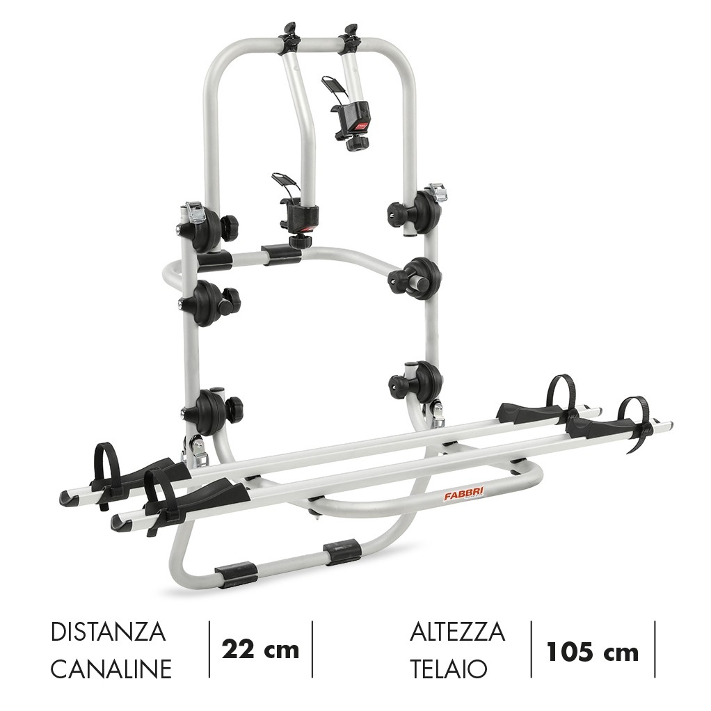 PORTABICI OK 2 ELETTROBIKE VAN MAXI FABBRI 6201829