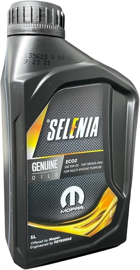 OLIO MOTORE  TOP  TEC 0W-20  PETRONAS SELENIA 1 LT  SELENIA ECO2PLUS