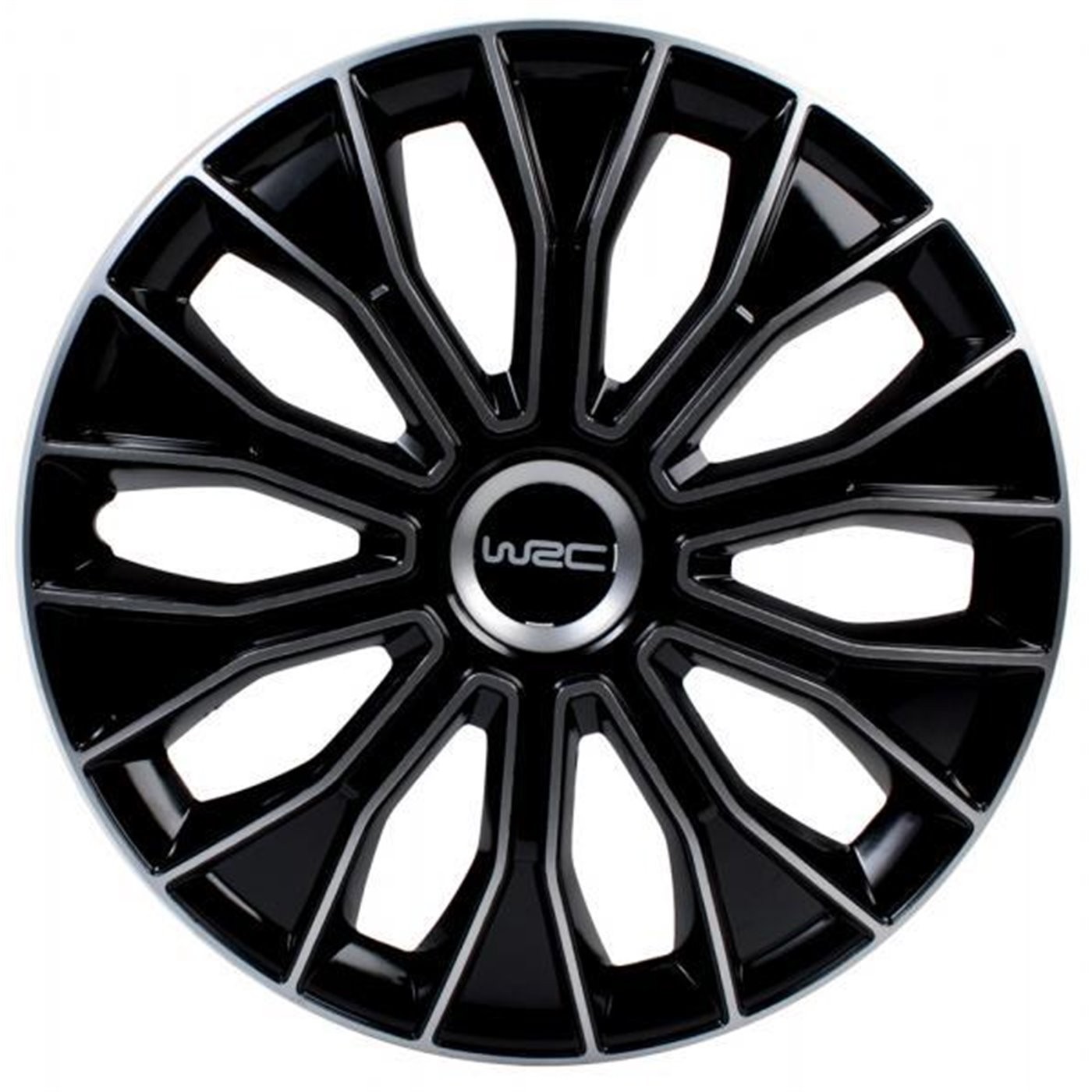 SET 4 COPRICERCHI UNIVERSALI BICOLORE 15'' WRC 7469
