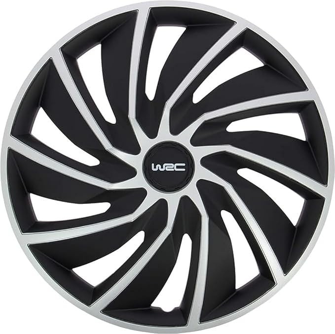 SET 4 COPRICERCHI UNIVERSALI TUBO BICOLORE  UNIVERSALI 15'' WRC 7598