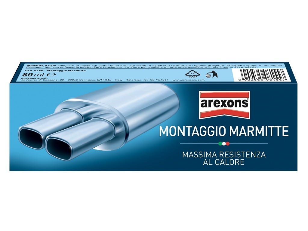 MONTAGGIO MARMITTE AREXONS 8155