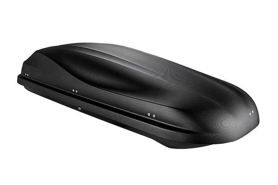 BOX AUTO DA TETTO ALTRO 500 NERO GOFFRATO 500 LT CARAUTO 017278