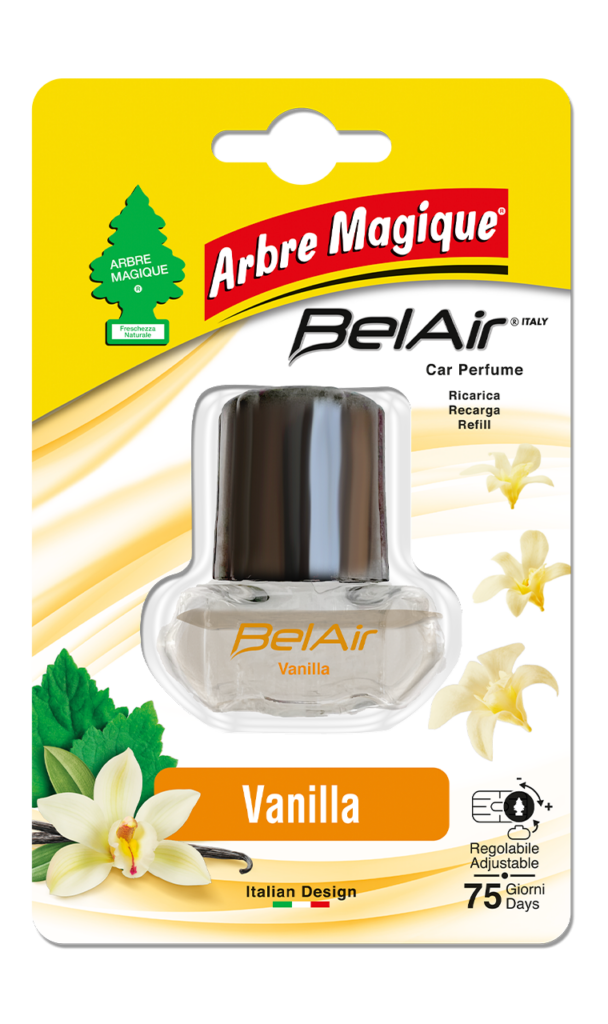 RICARICA PROFUMO - DEODORANTE AUTO BELAIR VANILLA ARBRE MAGIQUE® 131164
