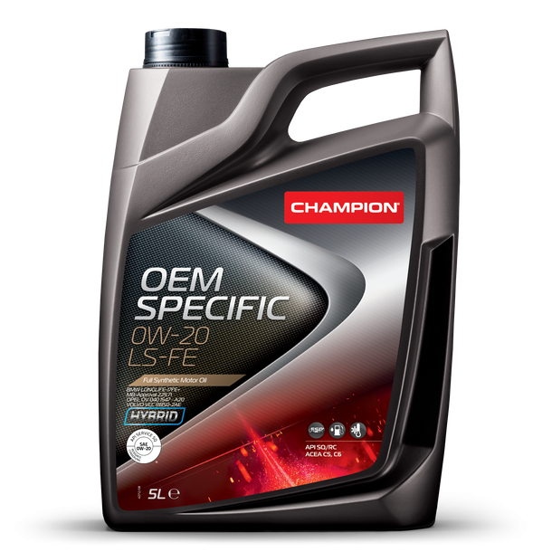 OLIO MOTORE SPECIFIC 0W20 LS-FE 1 LITRO CHAMPION 8232565
