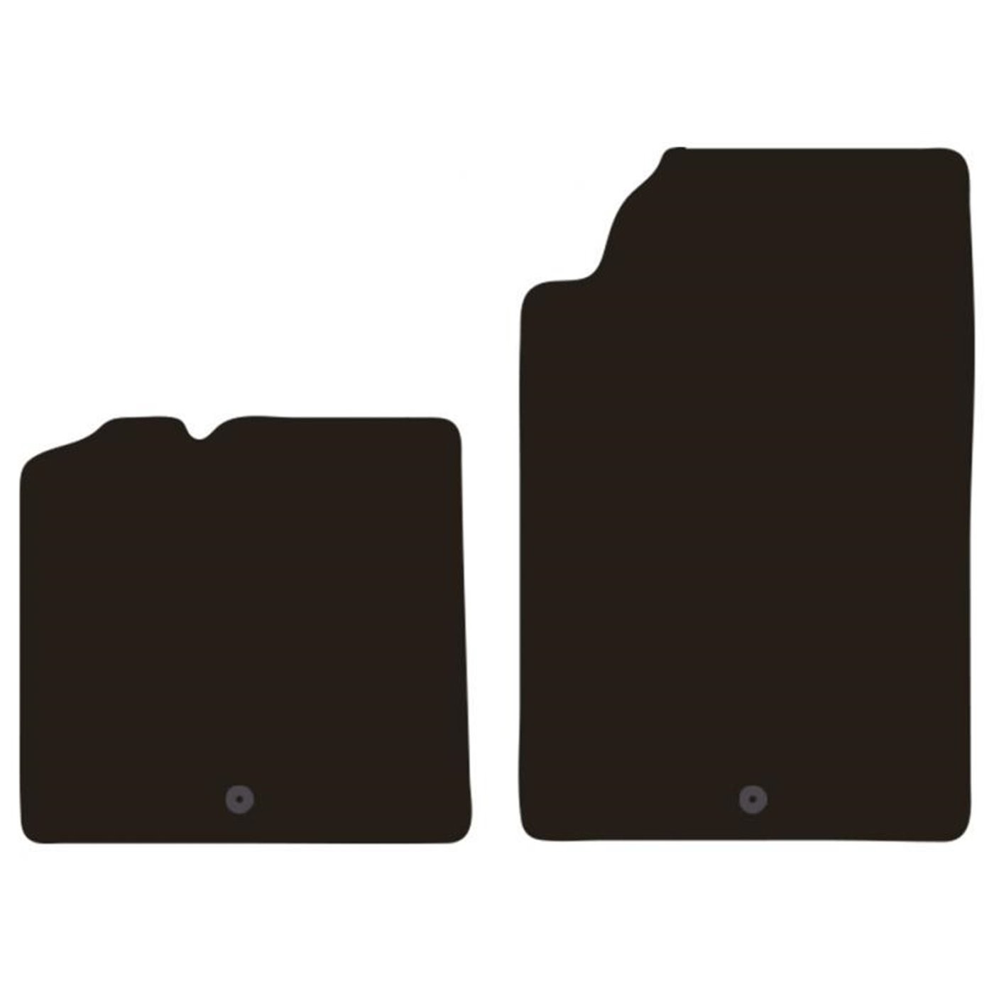 SERIE COMPLETA 2 TAPPETI IN MOQUETTE SMART FORTWO II 07>12 (451) CORA 131666