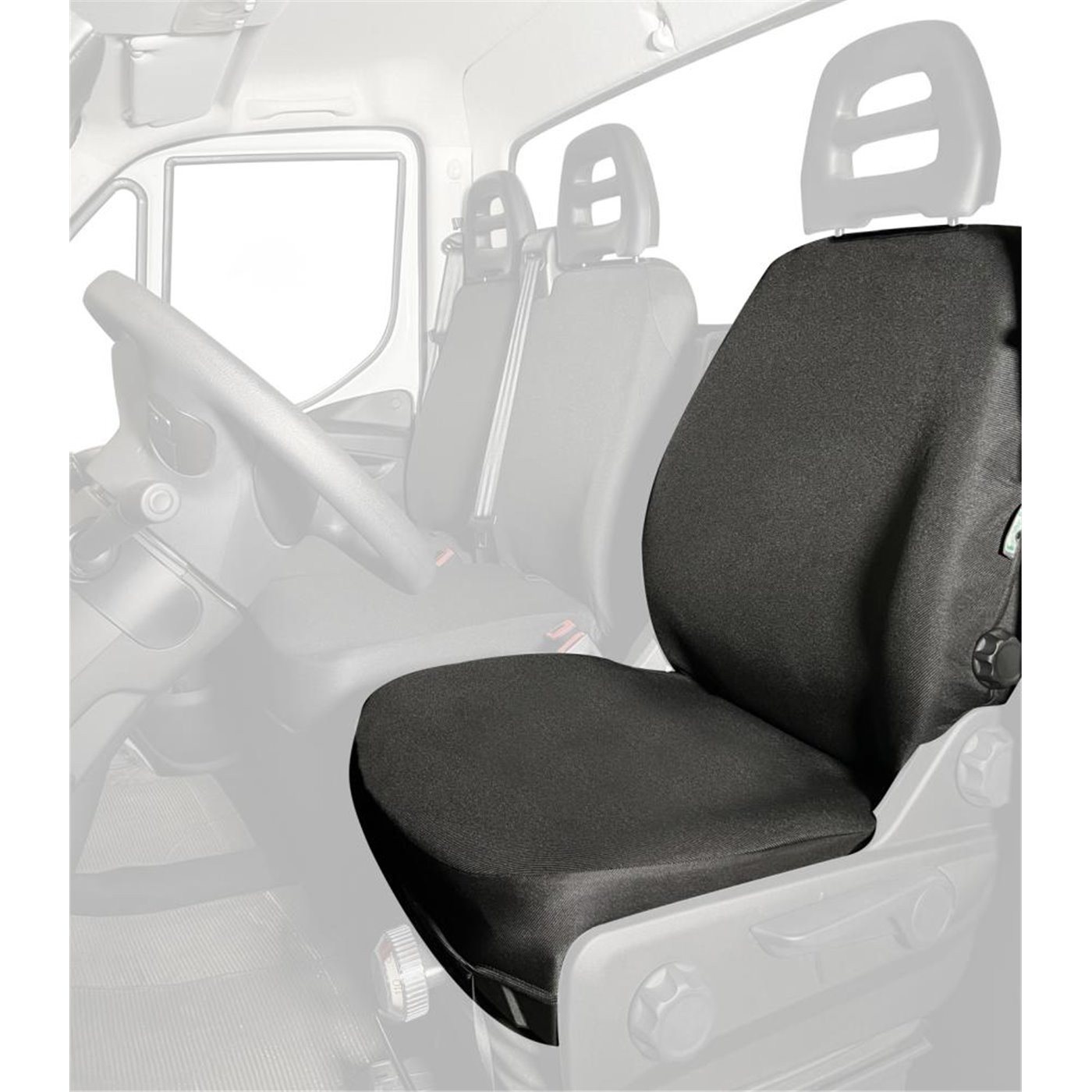 COPRISEDILE LATO GUIDA PER FURGONI IVECO DAILY 14> NERO CORA 1703201S