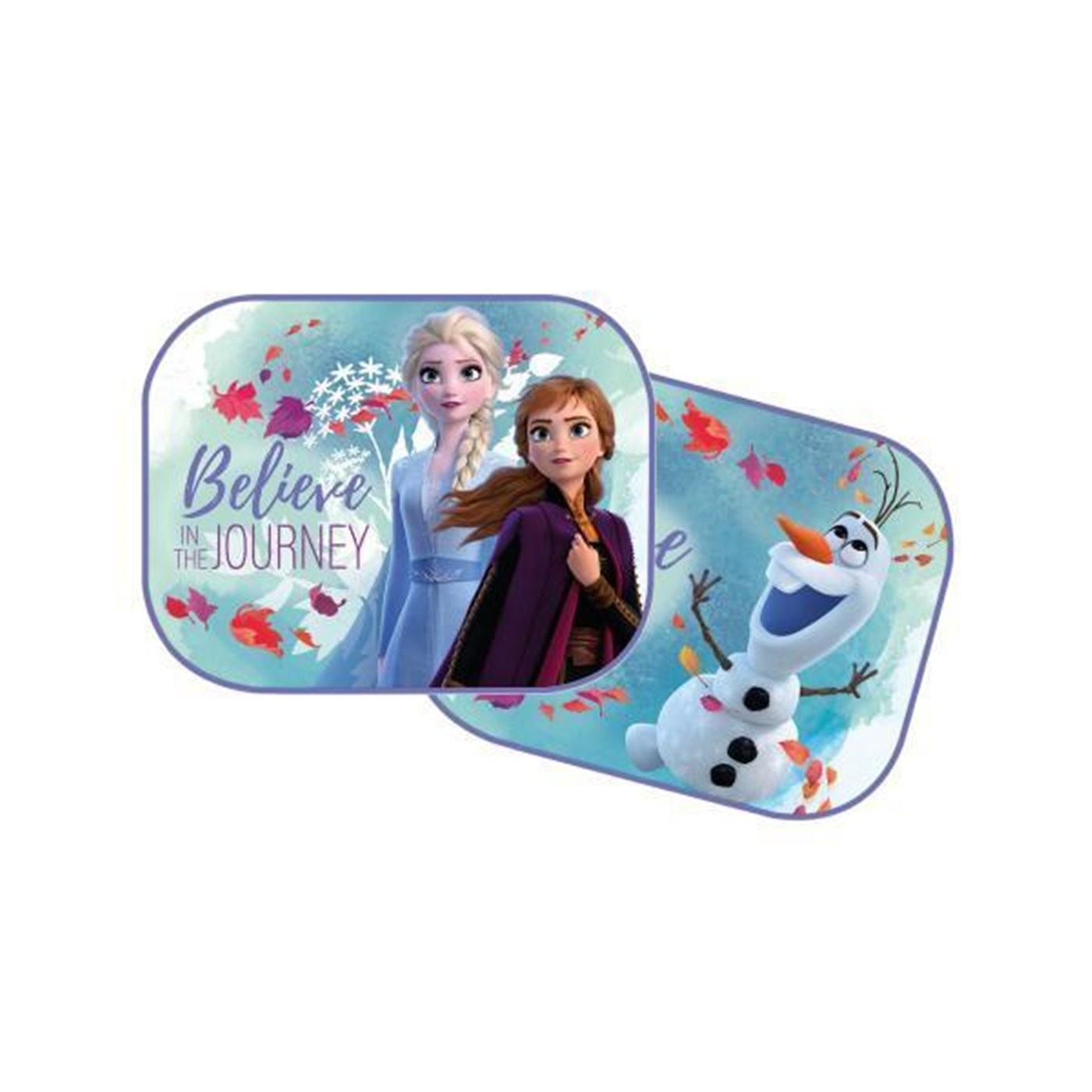 COPPIA TENDINE LATERALI PARASOLE DISNEY FROZEN ELSA-ANNA 44X35 CM CORA 59322