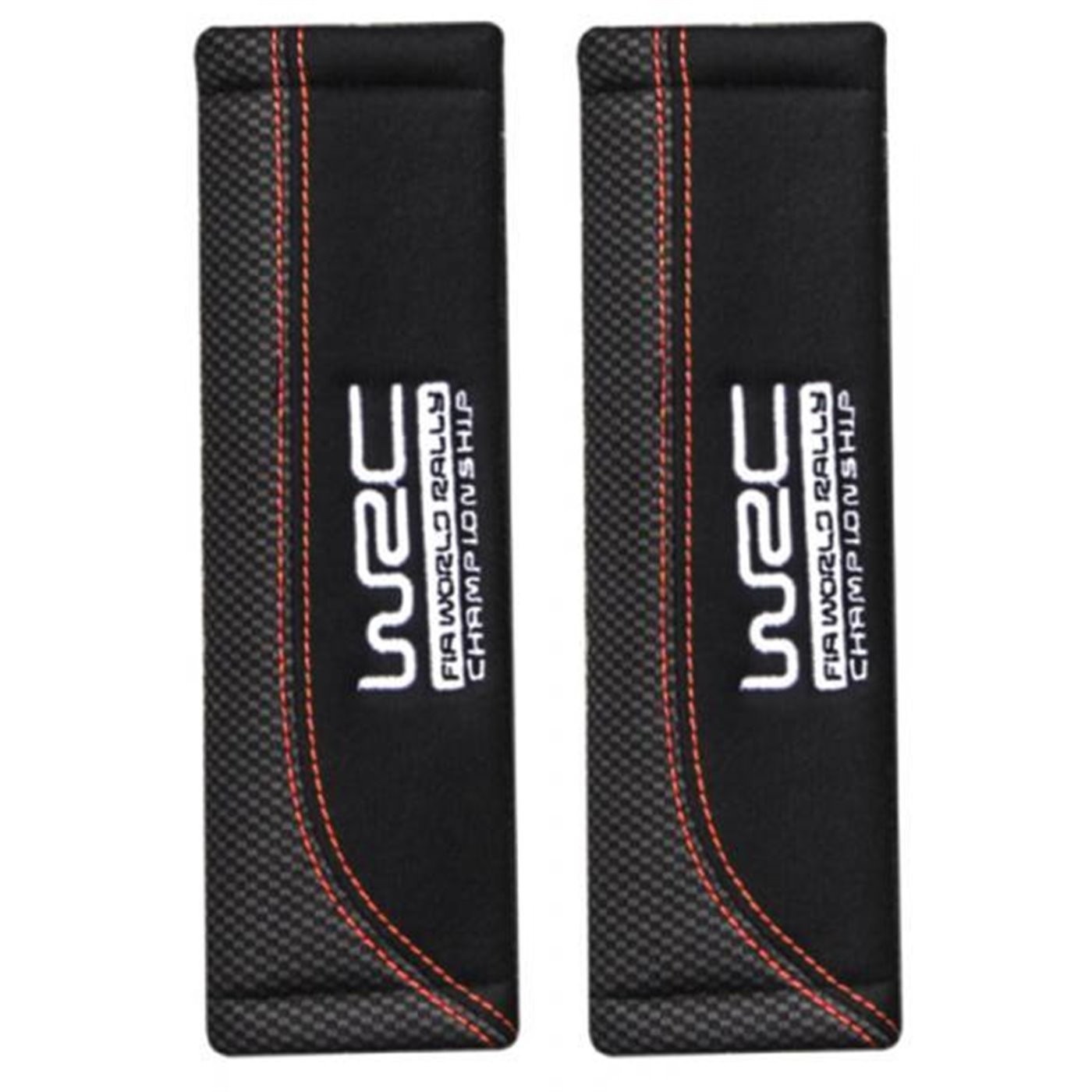 COPPIA COPRICINTURA - PASSACINTURA - AVVOLGI CINTURA DI SICUREZZA RALLY LINE WRC 7593