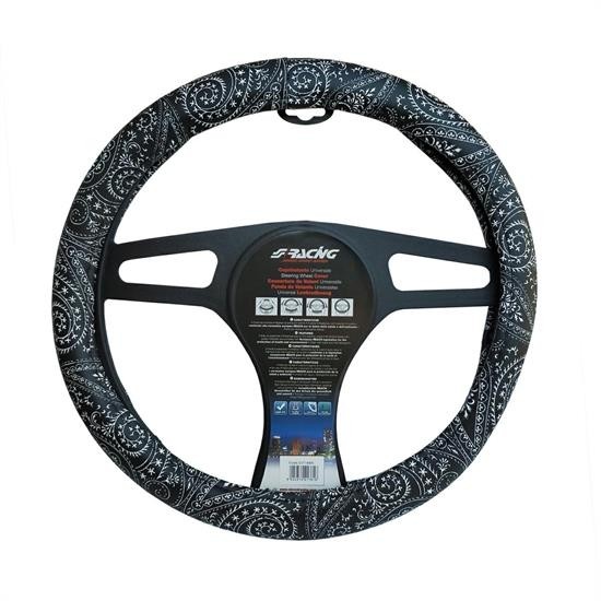 COPRIVOLANTE AUTO BLACK BANDANA SIMONI RACING CVT/66N