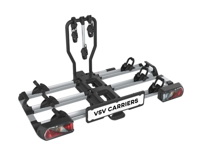 PORTA BICI DA GANCIO TRAINO 2 BICI MOD. E2 VSV BCVSV111E2