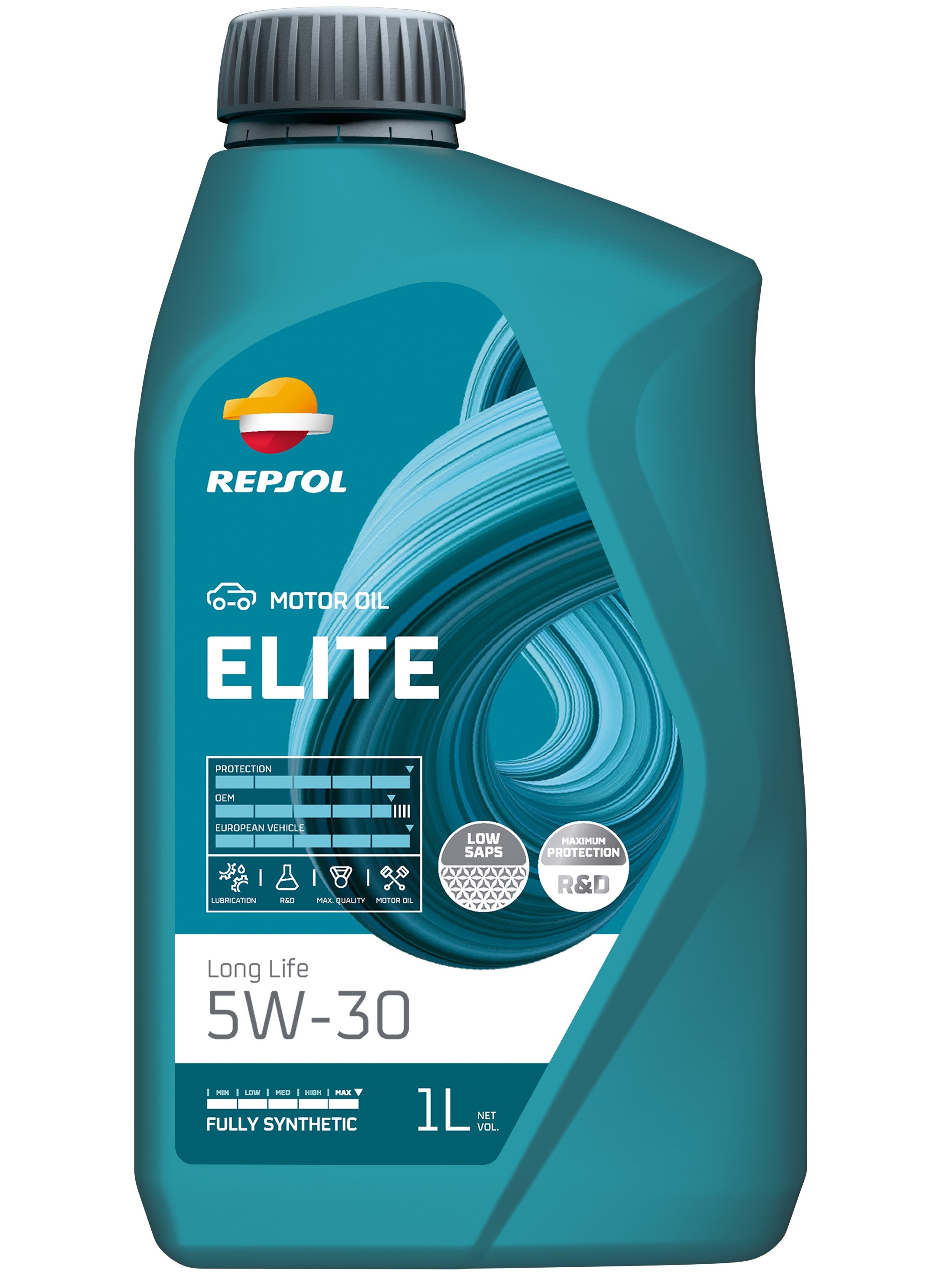 OLIO MOTORE ELITE LONG LIFE 5W-30 1 LT REPSOL P0068IHA
