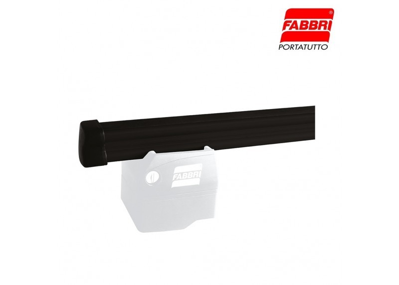 BARRE PORTATUTTO 1350mm 1PZ ACCIAIO NERO VEICOLI COMMERCIALI - ASTA SENZA BASE - FABBRI 12A13500