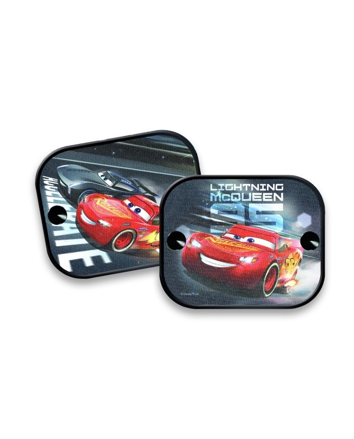 COPPIA TENDINE LATERALI PARASOLE DISNEY CARS 44X35 CM GEV CA016