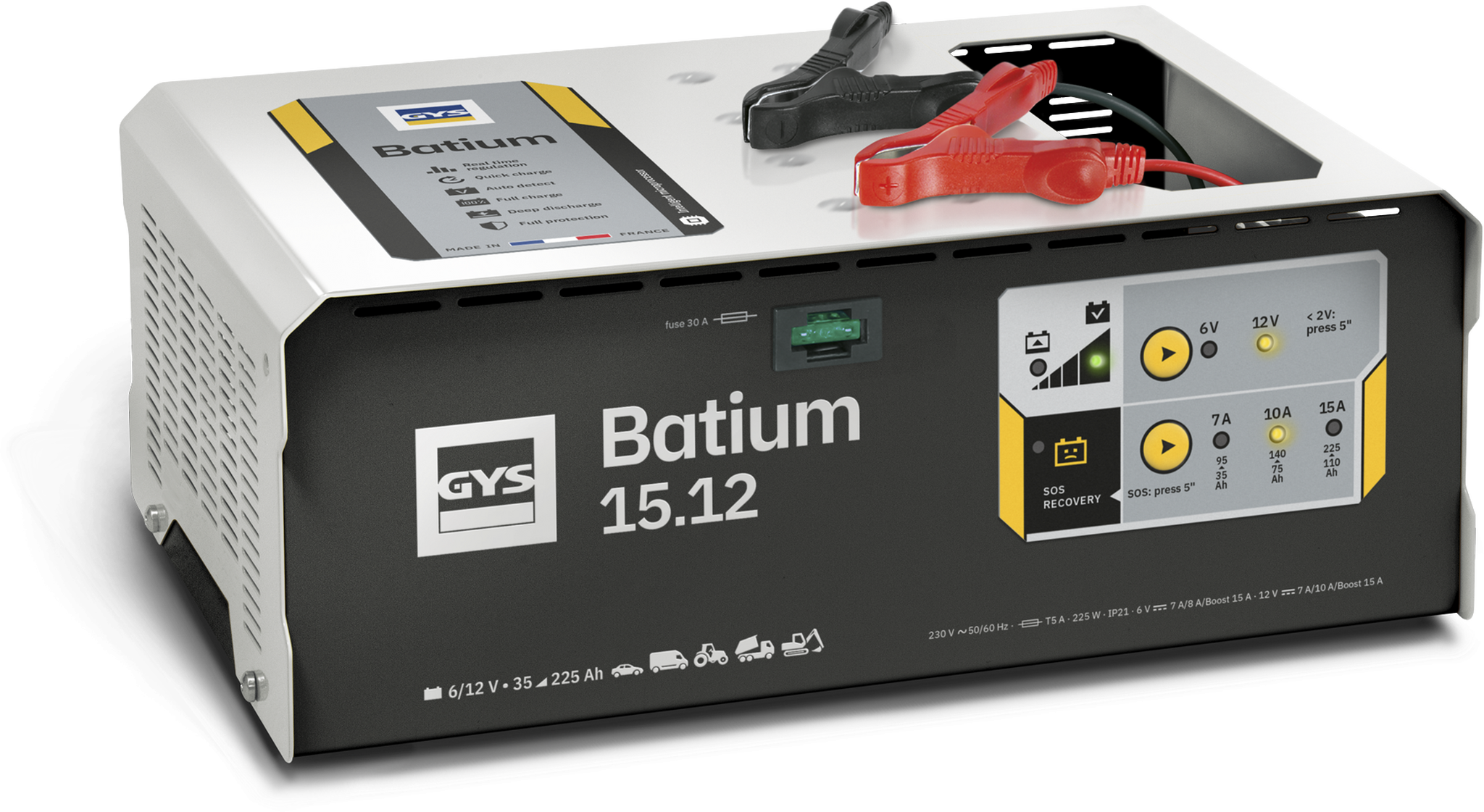 CARICABATTERIE BOOSTER  AUTOMATICO BATIUM 15.12 GYS 024519