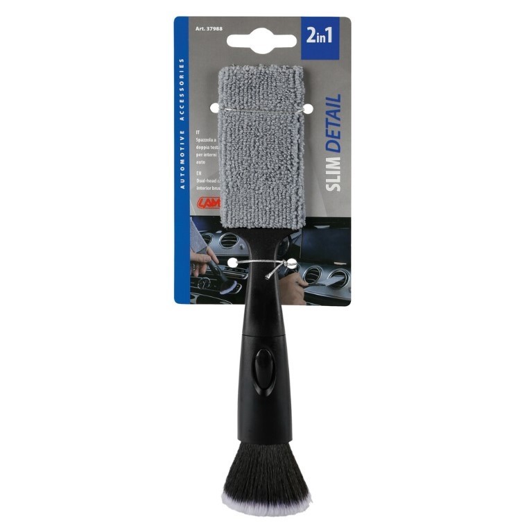  SPAZZOLA A DOPPIA TESTA PER INTERNI LAMPA 37988