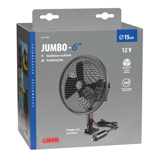 VENTILATORE OSCILLANTE JUMBO LAMPA 73101