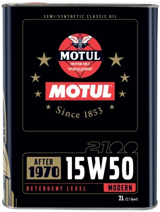 OLIO MOTORE CLASSIC 2100 15W-50 2LT MOTUL 104512