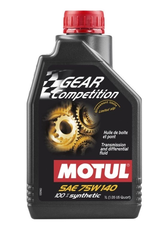 OLIO CAMBIO GEAR COMPETITION 75W140 1LT MOTUL 105779