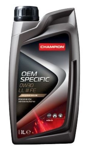 OLIO MOTORE SPECIFIC 0W30 LL III FE 1 LITRO CHAMPION 1044345