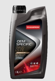 OLIO MOTORE SPECIFIC 0W20 LS-FE 1 LITRO CHAMPION 8232565