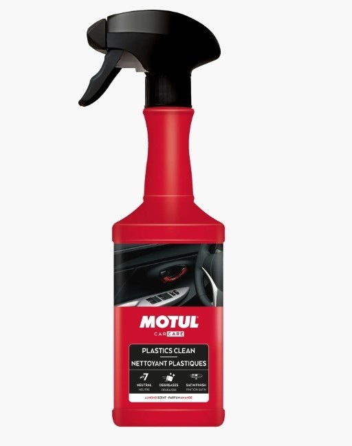 PULITORE PLASTICHE INTERNE ABITACOLO RIMUOVE LA POLVERE  500 ML CAR CARE MOTUL 110156