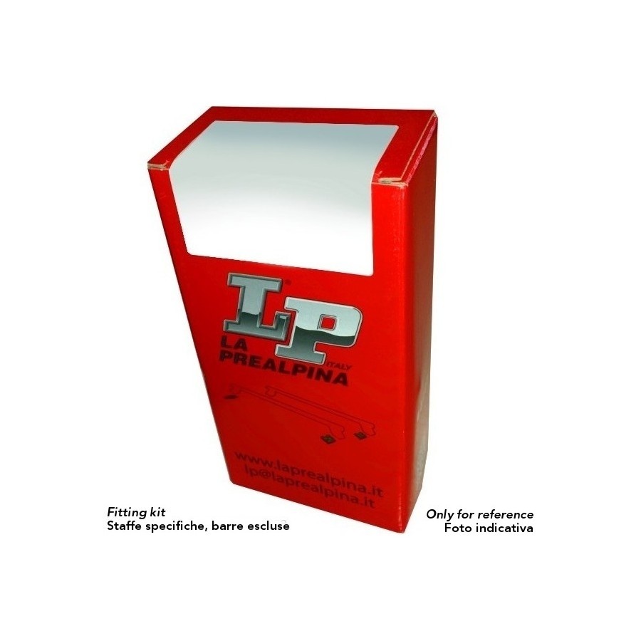 KIT ATTACCHI SPECIFICO PER TOYOTA RAV 4 5 PORTE NO RAILING 2019> LA PREALPINA L1517