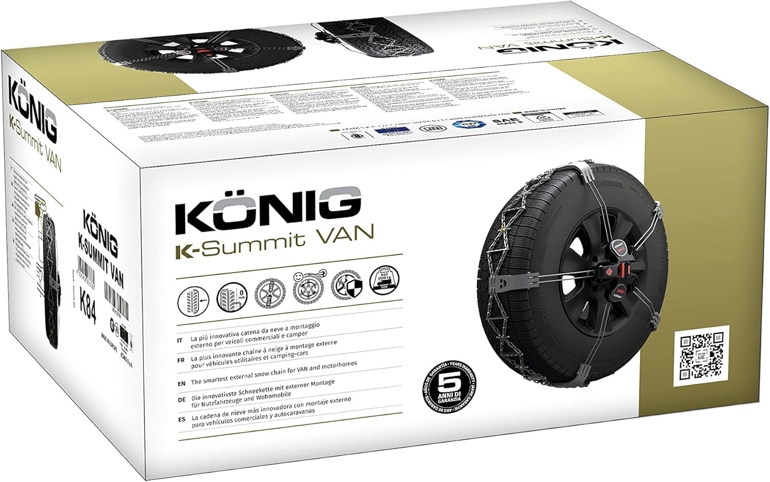 SERIE CATENE NEVE K SUMMIT K87 VAN KONIG