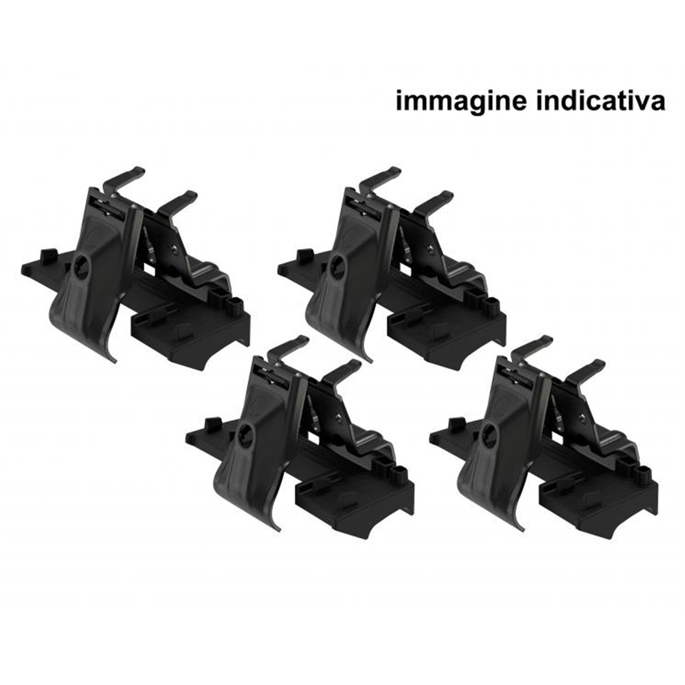 KIT DI FISSAGGIO EVO FLUSH RAIL  THULE 6050