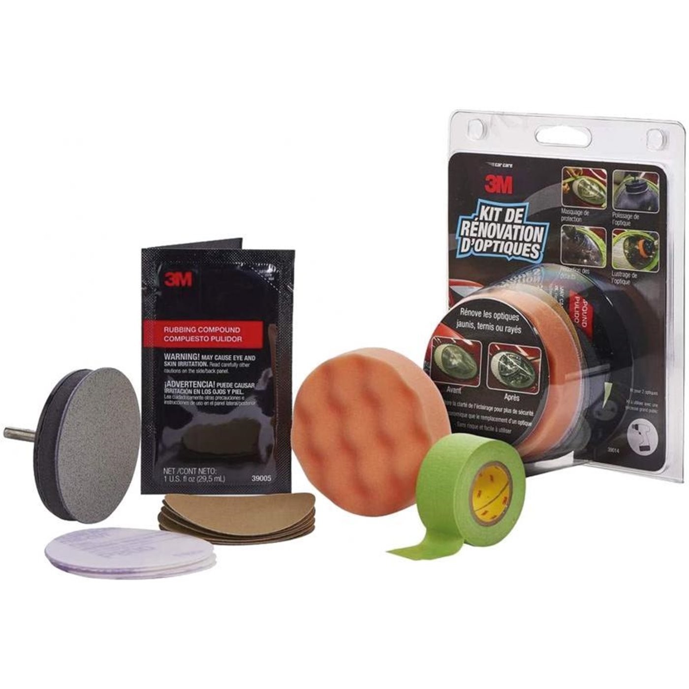 KIT DI RIPRISTINO FANALI 3M 39073