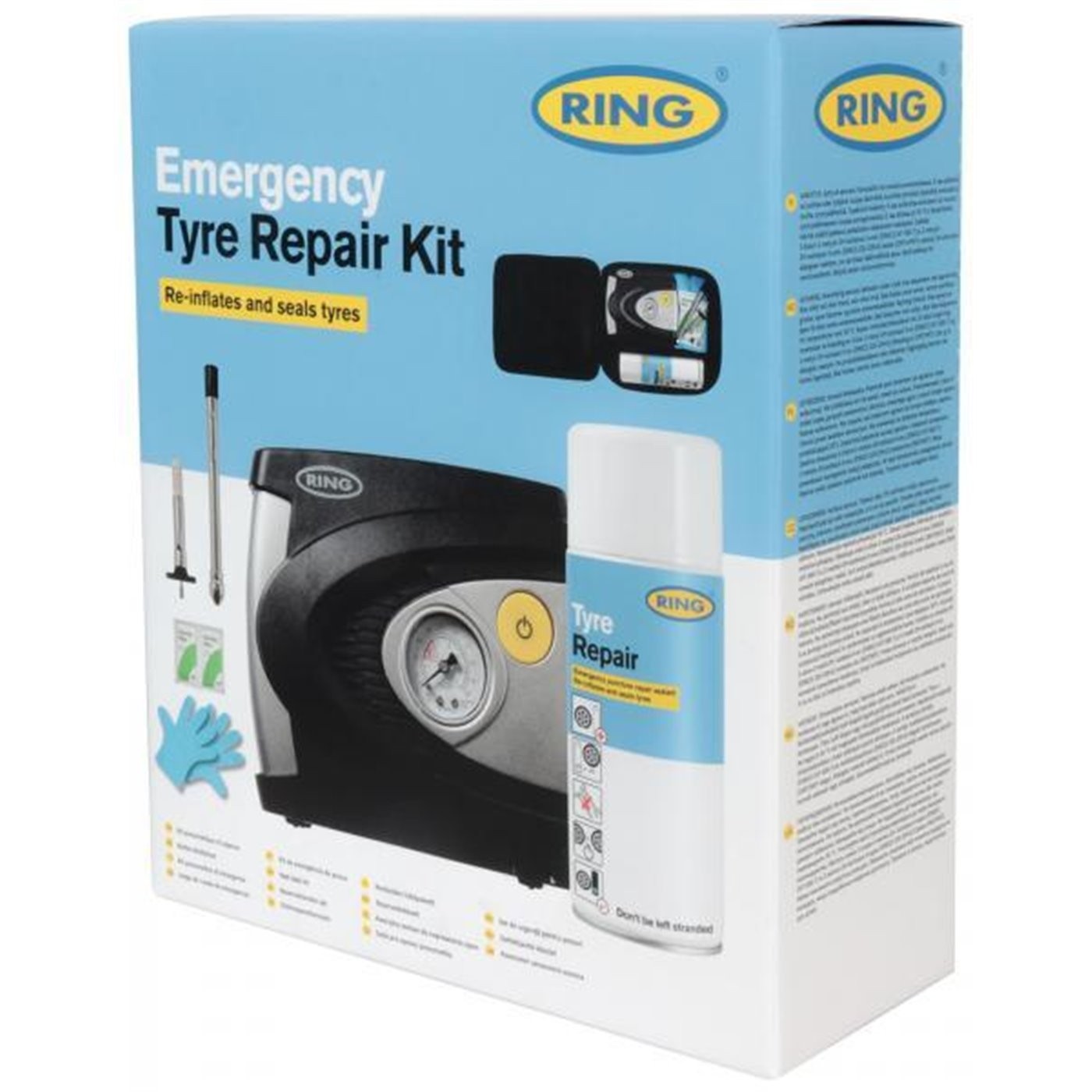 KIT EMERGENZA RIPARA PNEUMATICI RING RTK5