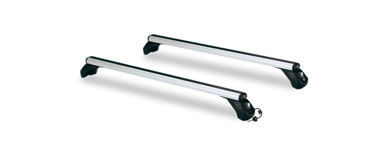 BARRE PORTATUTTO LP56 LUNGHEZZA 110 CM, ALLUMINIO CON CHIAVE LAPREALPINA 10911