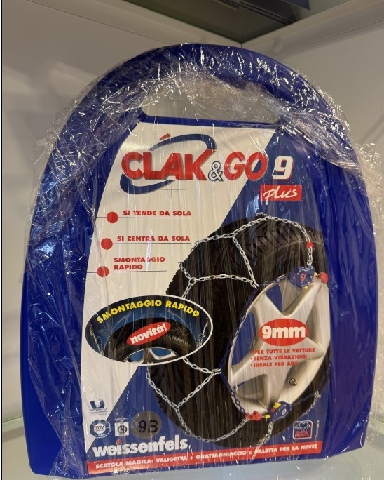 CATENE DA NEVE Clack & Go 9 plus WEISSENFELS 9mm  M42/09B
