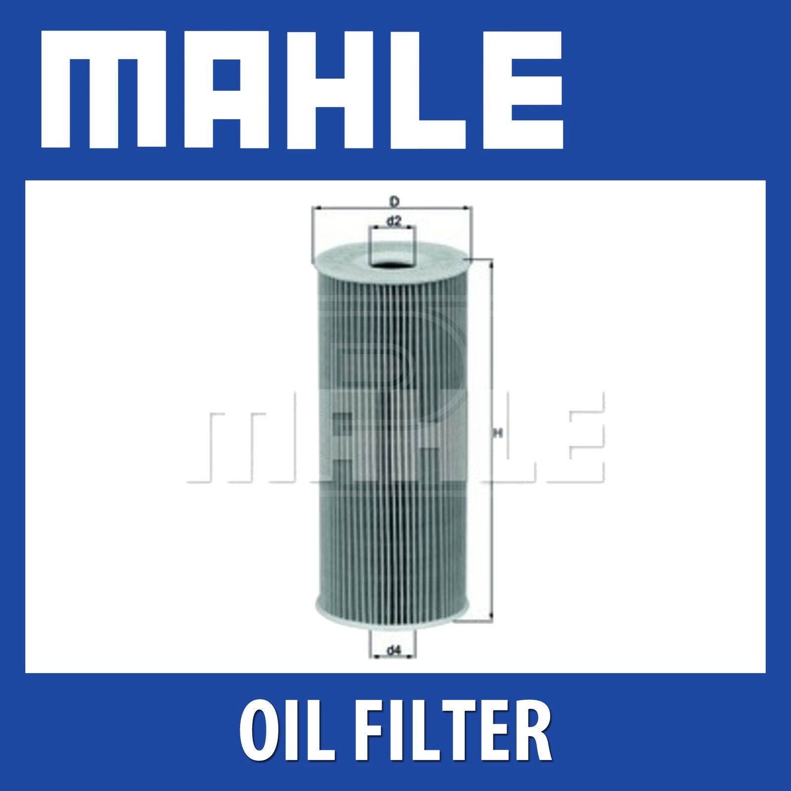 FILTRO OLIO MOTORE  MAHLE OX143D 