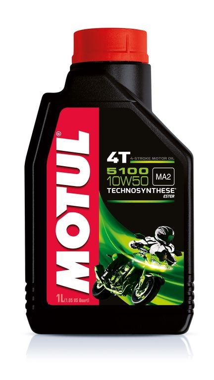 OLIO MOTORE MOTO 5100 10W50 4T 1 LITRO MOTUL 104074