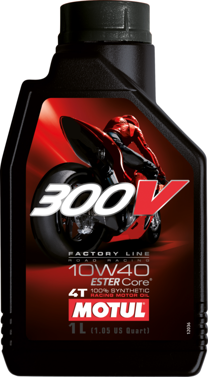 OLIO MOTORE 10W-40 PER   MOTO 300V 4T FACTORY LINE 10W40 1 LITRO MOTUL 104118