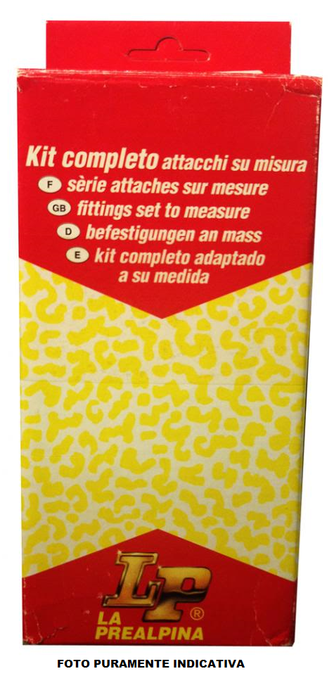KIT ATTACCHI SPECIFICO PER FORD FOCUS SW CON RAILS DAL 2011 LAPREALPINA L1295