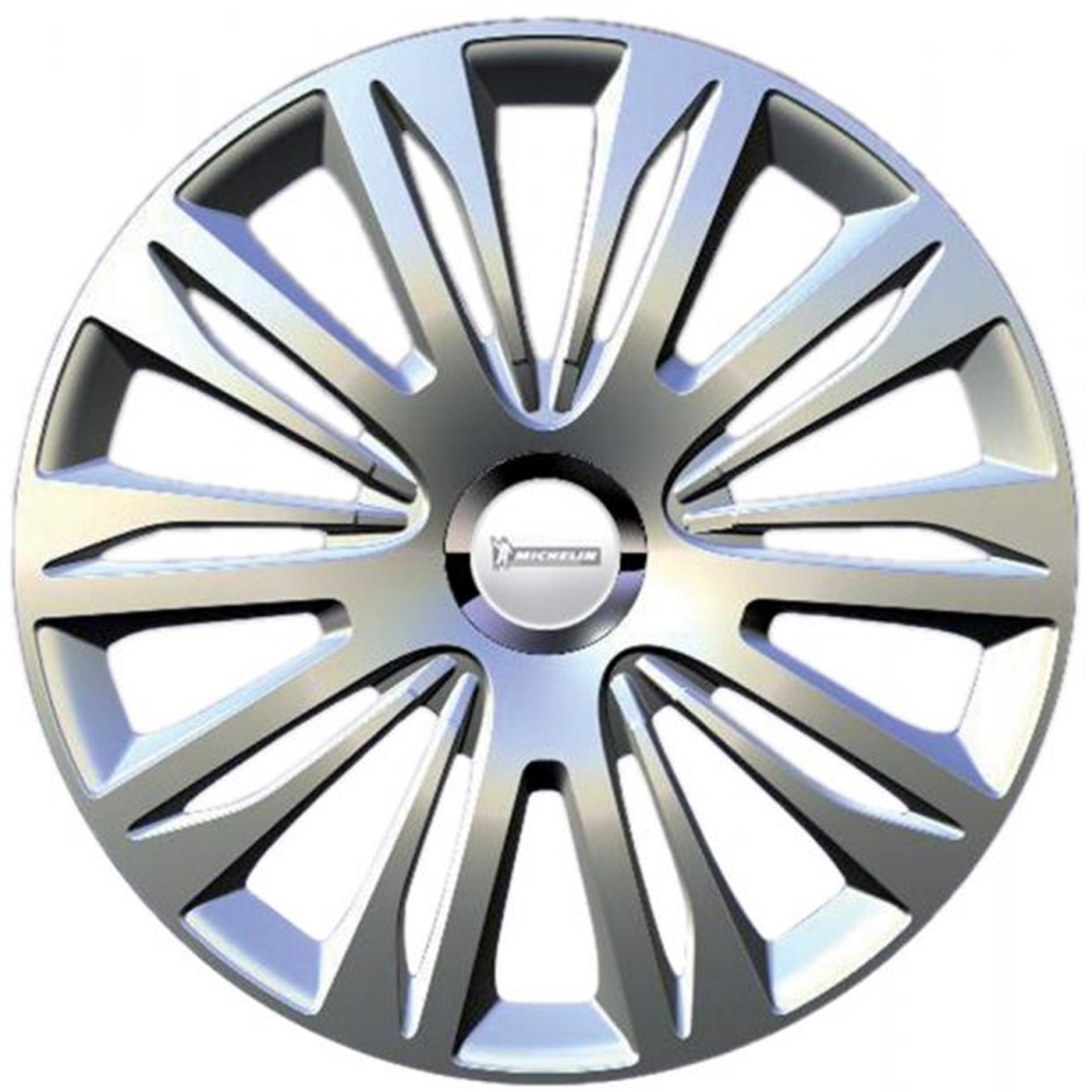 SET 4 COPRICERCHI 15'' MOD.42 CROMO MICHELIN 9110