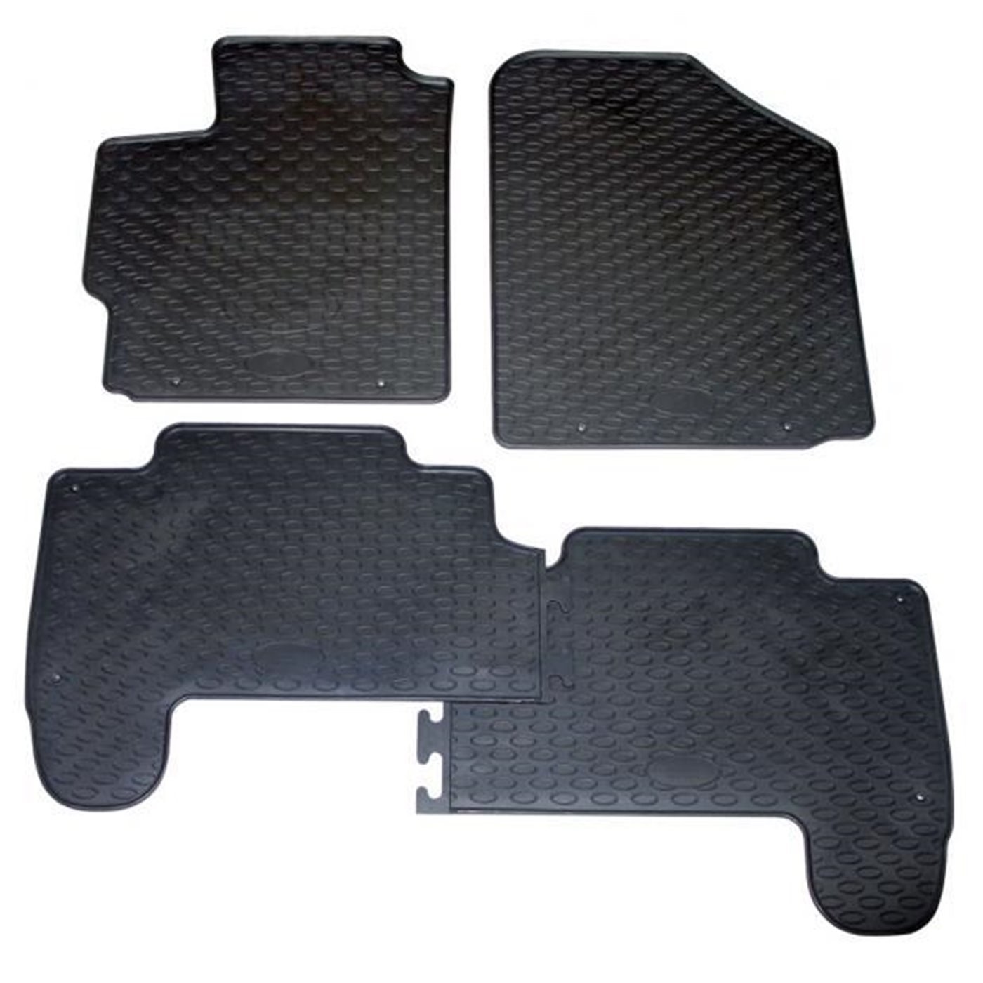 SERIE TAPPETI GOMMA YARIS 06>11, 11>20 (no Hybrid) 4 PZ.CORA 132107