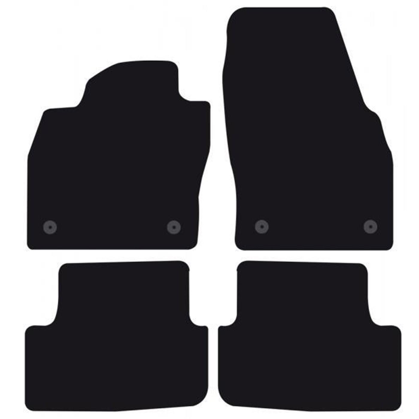 SERIE TAPPETI MOQUETTE TAILOR AUDI A1 5P. 18> - VOLKSWAGEN POLO 3/5P. 17> CORA 000131840