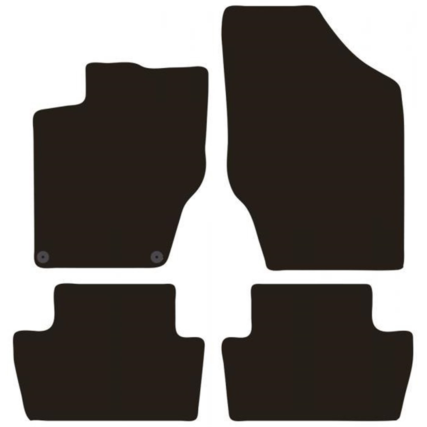 TAPPETI MOQUETTE TAILOR CITROEN C4 10>18, DS4 11>18  CORA 131485