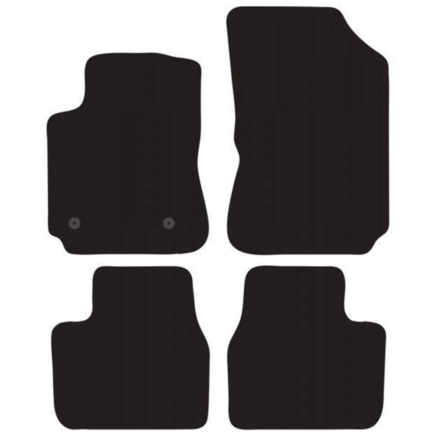 TAPPETI IN MOQUETTE TAILOR SU MISURA  CITROEN C4 CACTUS 14>18, 18> CORA 131720