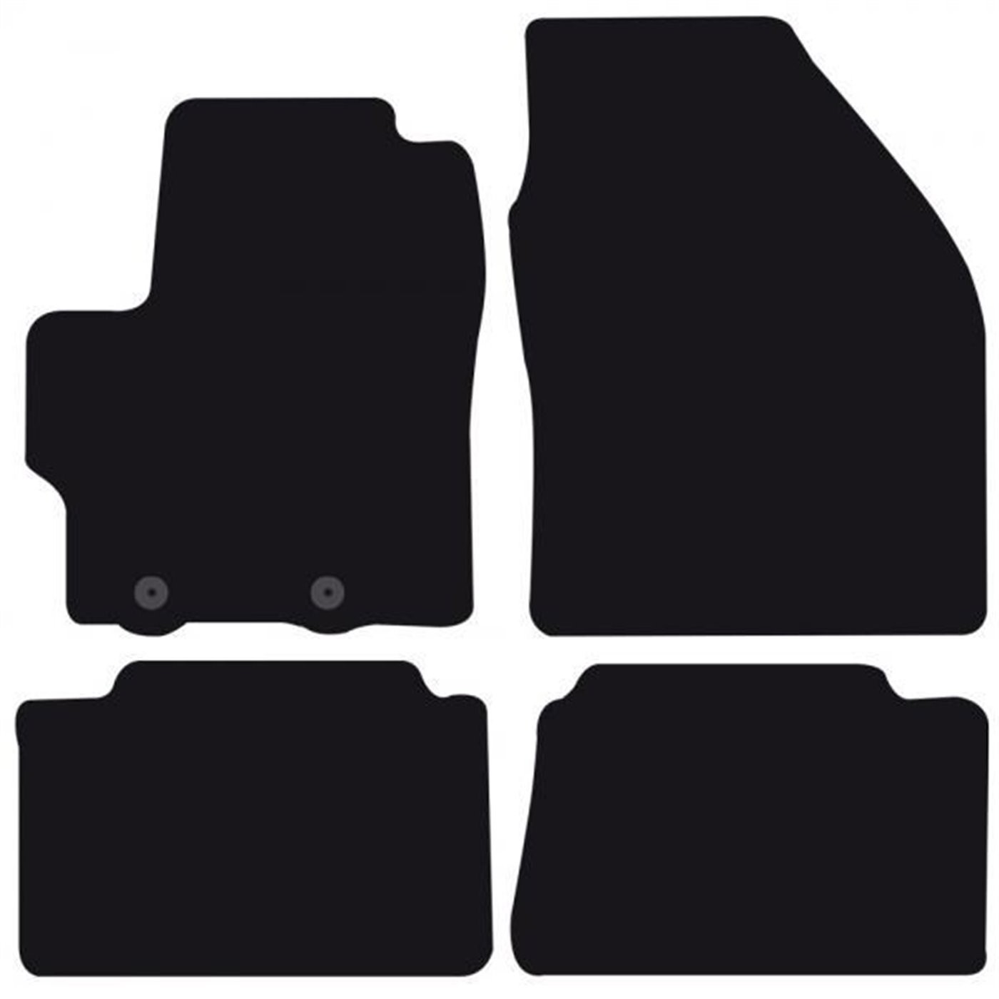 TAPPETI MOQUETTE TAILOR MAZDA 2 HYBRID 21>TOYOTA YARIS IV 20> (ANCHE HYBRID E CROSS) CORA 131047