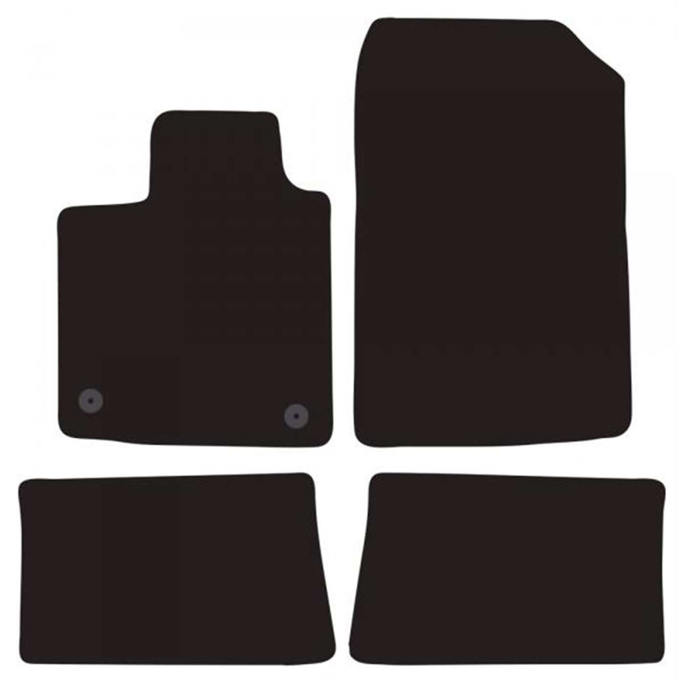 SERIE TAPPETI MOQUETTE TAILOR RENAULT TWINGO II 07˃14 CORA 000131677