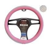 COPRIVOLANTE PINK DIAMONDS SIMONI RACING CVT/60P ECO PELLE ROSA E STRASS